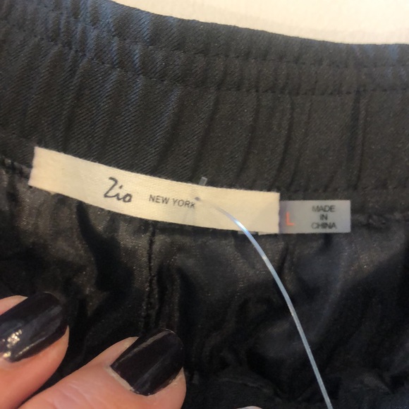 Gorgeous Sequin Pattern Drawstring Shorts-sz L - Picture 5 of 8